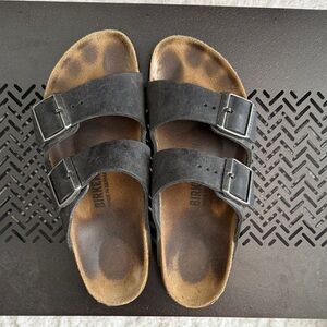 Birkenstock Women’s Black Double Strap Sandals